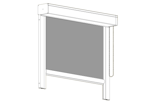 SUNPROJECT ROOM DARKENING ROLLER SHADE 1