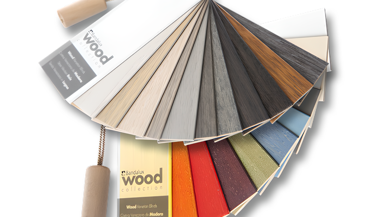 Bandalux Wood Venetian Shades Samples