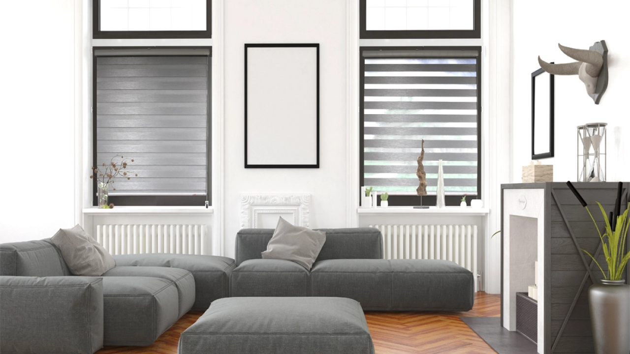 Daxter Aluminum Blinds Living Room