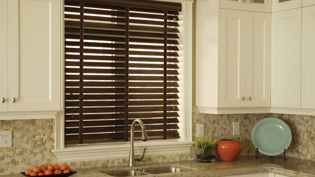 Maxx Value 2" Faux Wood Blinds for Kitchen