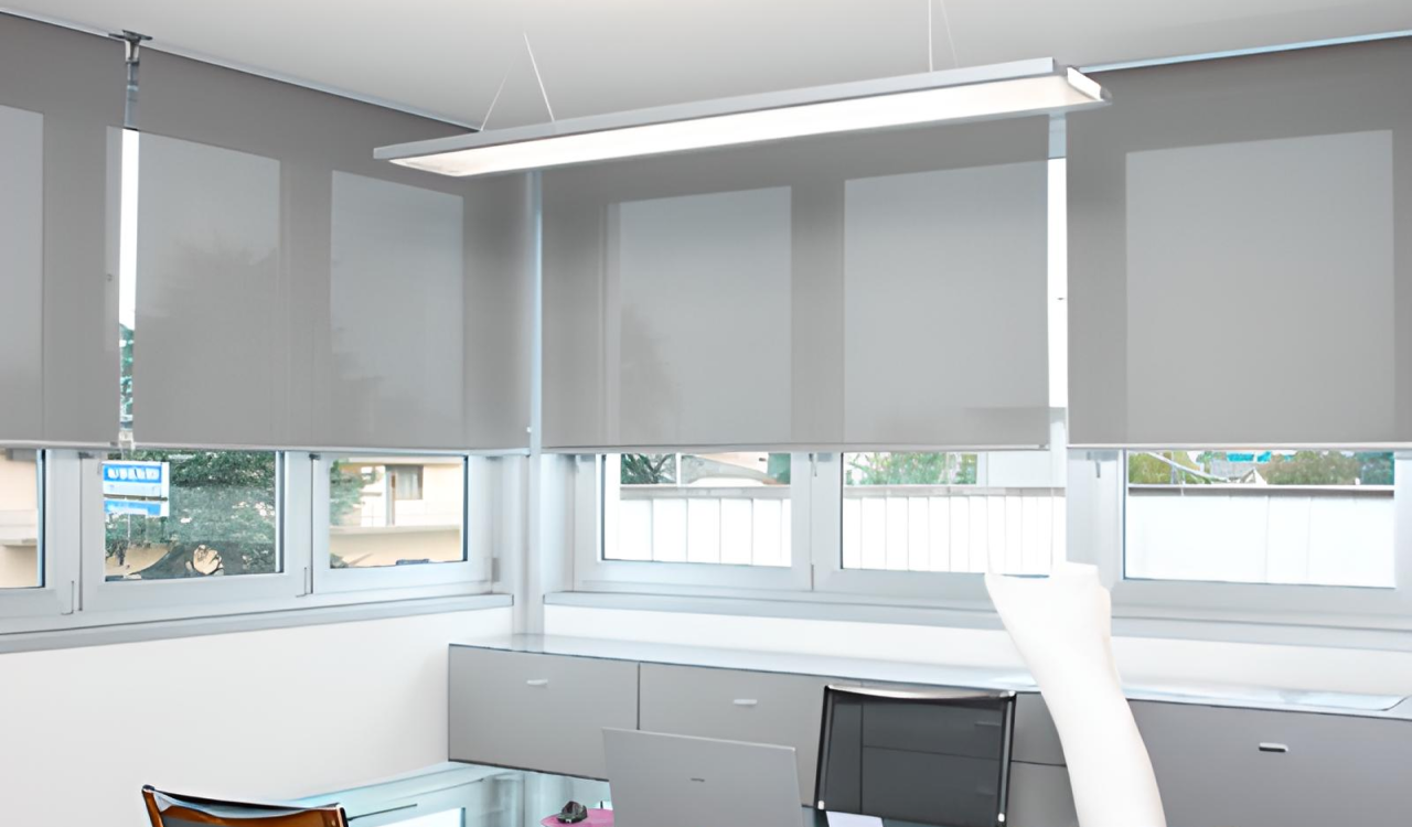 SunProject Tekno Roller Shades for Office